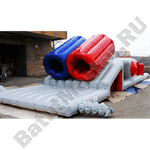 Спортивный надувной аттракцион "Полоса качалка"