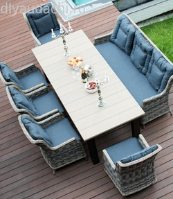 МАЛЬТА комплект мебели из искусственного ротанга