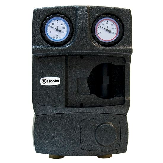 Насосная группа Hoobs DN25 с 3-ход. смес. клапаном и сервоприводом без насоса (HB-21355N-M33-M21)