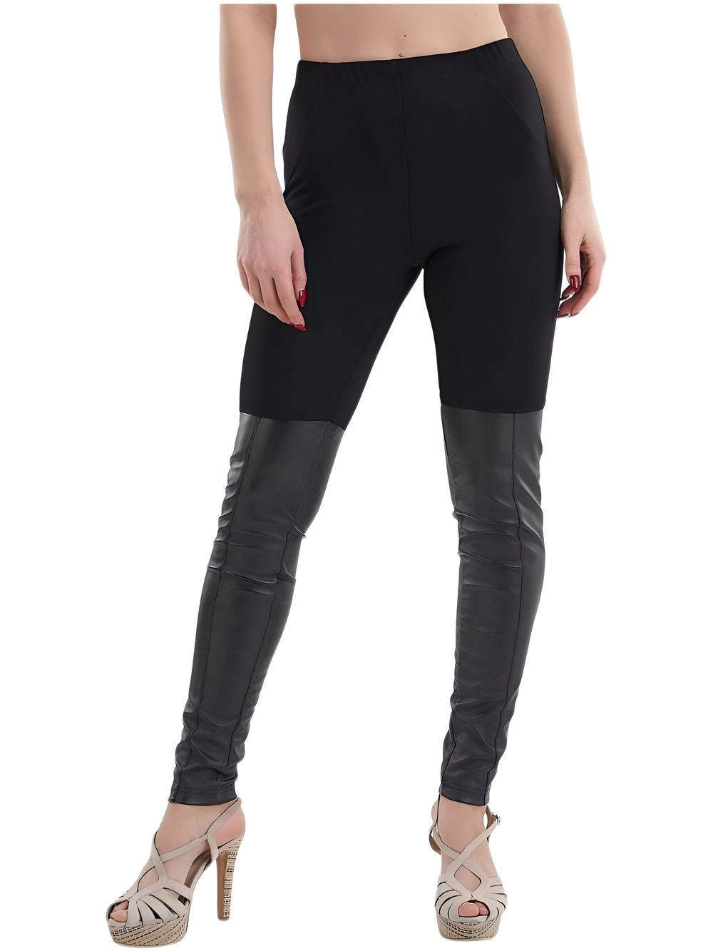 Легинсы женские Leggy Strong, размер 44-46 черный