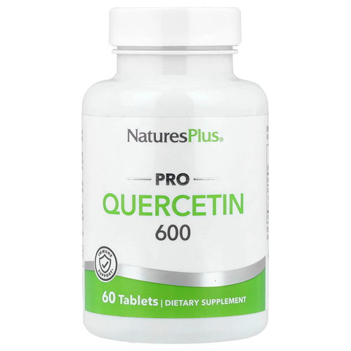NaturesPlus, Pro Quercetin 600, 60 таблеток (600 мг в одной таблетке)