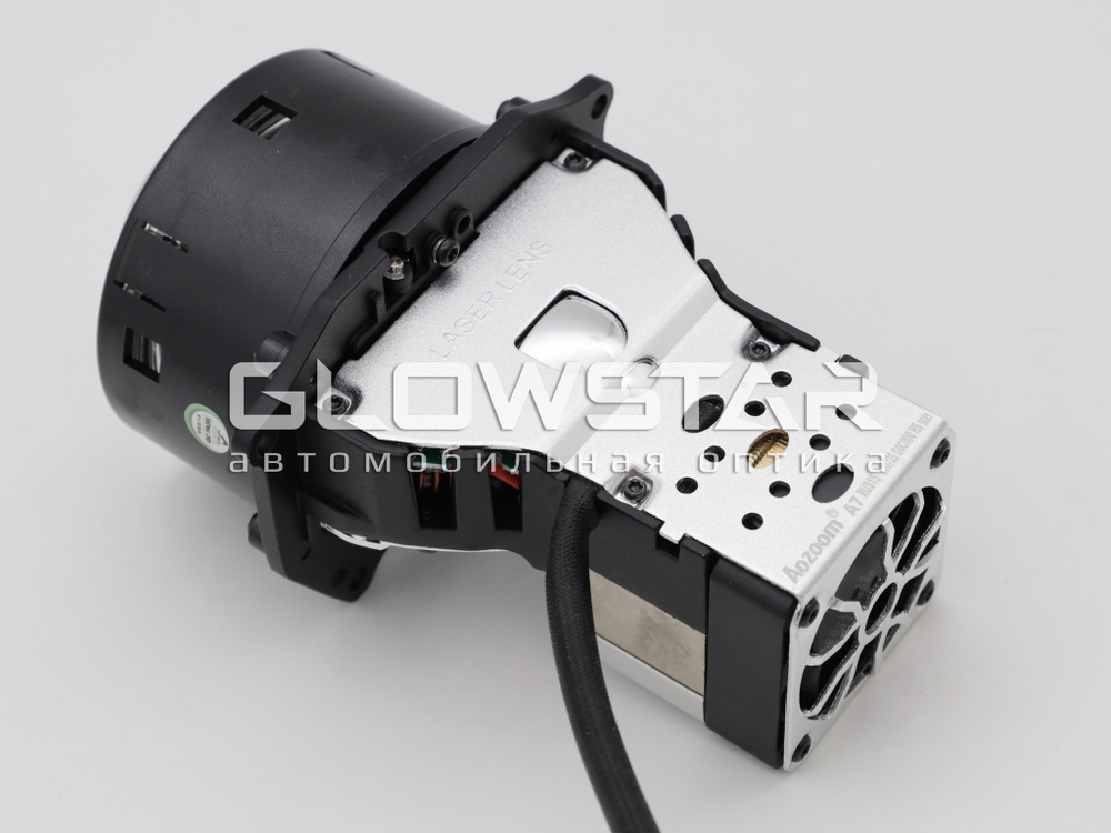 Билед модули Aozoom A7 Laser (Гарантия 30 дней), 3.0 дюйма, 2 чипа + Лазер, 5500K, 12V, 90W/100W, крепление 3R (комплект, 2шт)