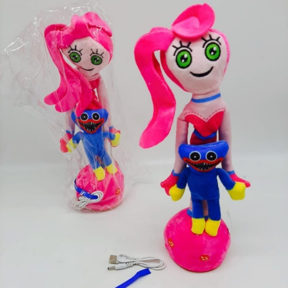 Танцующая и поющая игрушка Мама Хаги-Ваги, Poppy PlayTime, 40см
