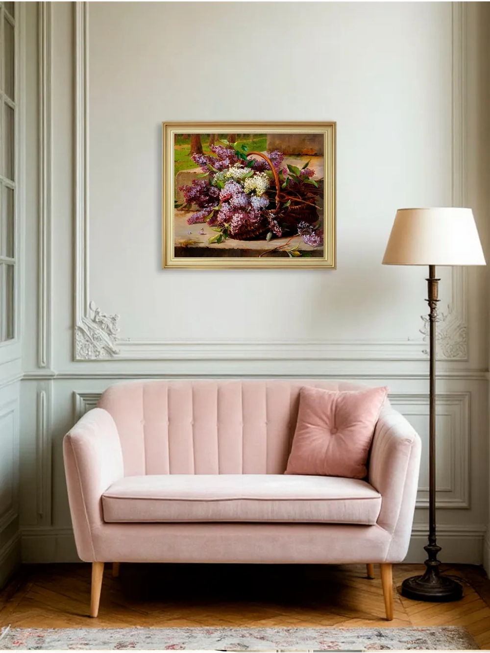 Картина на стену для гостиной в классическом стиле 68*58 см