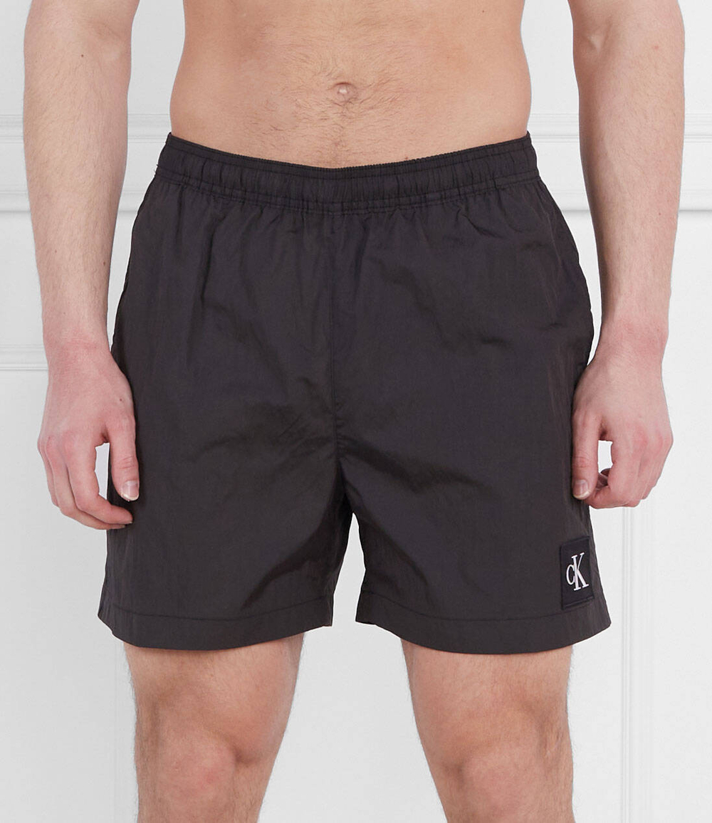 Шорты для плавания Calvin Klein Swimwear - черный(KM0KM00819)
