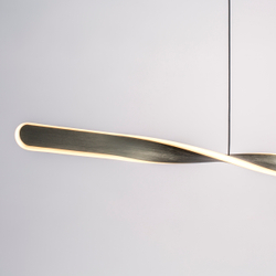 615099 Люстра TORINO 42W LED 1890LM ВОРОНЁНАЯ СТАЛЬ 3000K