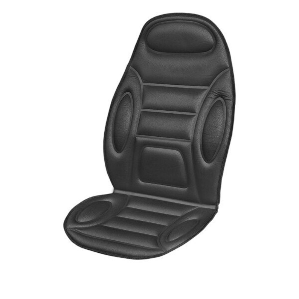 Обогрев сидений со спинкой черный 12V 116х52см 2,5А-3А с терморегулятором (2 режима) (SKYWAY)