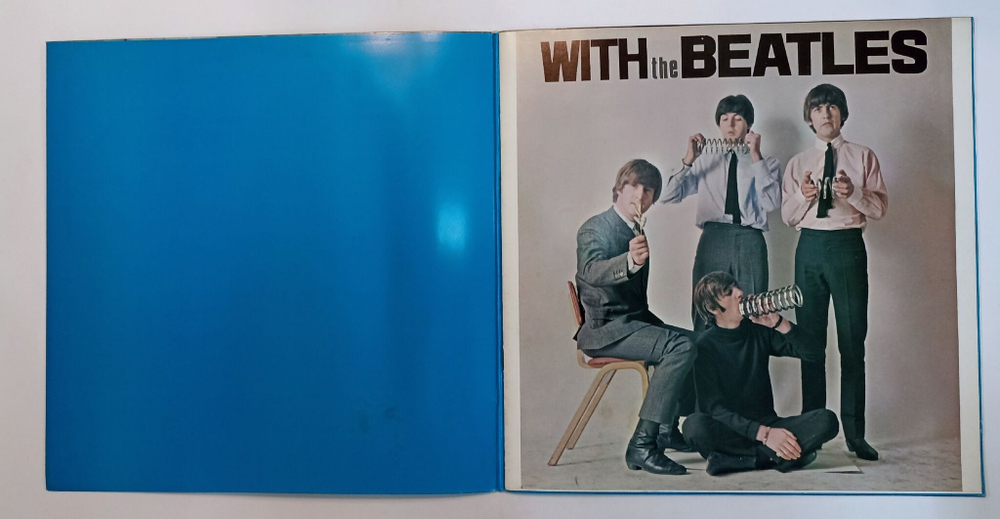 Винтажная виниловая пластинка LP The Beatles With The Beatles (Japan 1973)