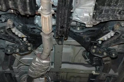 Защита картера и КПП Sheriff для Nissan Liberty (M12) 1998-2004 арт.15.1243