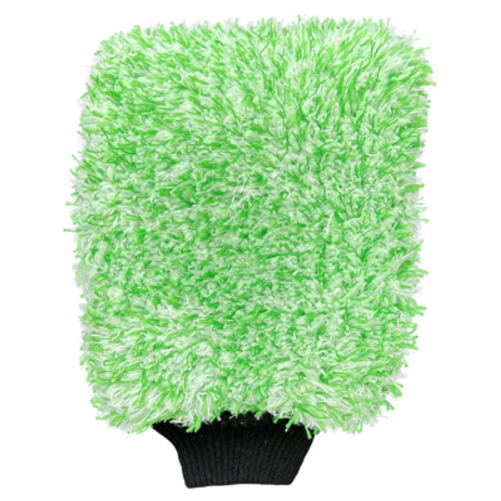 LERATON WASH MITT MW4 GREEN Микрофибровая варежка для мойки