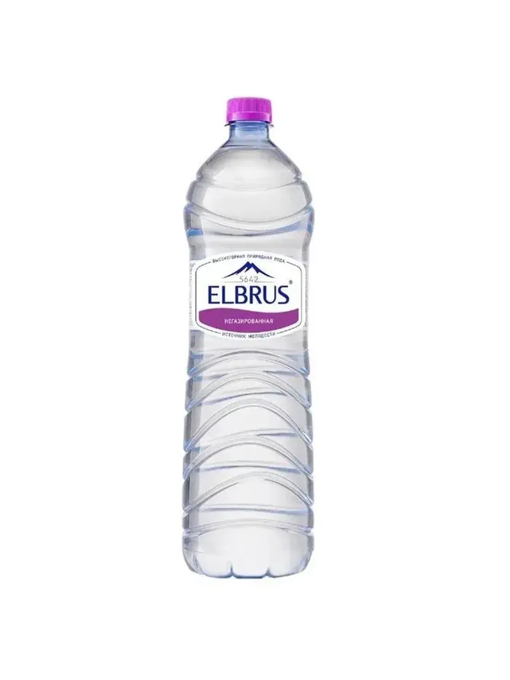 Вода негазированная Эльбрус минеральная природная, 12 шт х 0,5 л