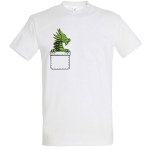 Футболка с принтом «Дракон Вааргис», цвет белый, р-р 56