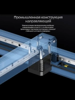 ACMER P2 33W лазерный гравер и гравировальный станок по металлу, дереву, коже, с лазерной резкой, для DIY и производства