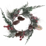 Венок хвойный новогодний «Рождественское волшебство» , 32 см