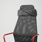 Подушка для шеи IKEA LANESPELARE (ЛОНЕСПЕЛАРЕ), Серый с рисунком