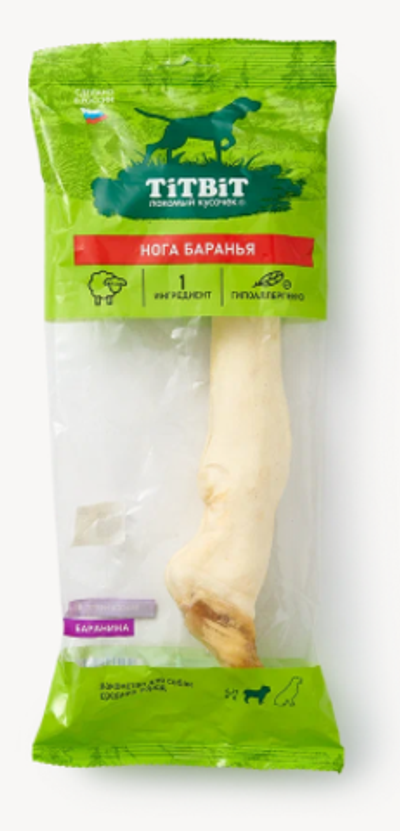 Лакомство TiTBiT Hora баранья для собак 85 г