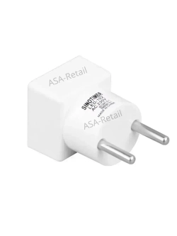 Цифровой вольтметр переменного тока бытовой сети в розетку 220В, синий дисплей