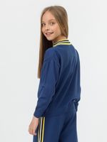Джемпер для девочки AT975 сапфировый