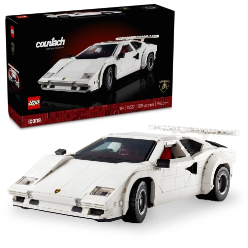 Конструктор LEGO Icons 10337 Четырехклапанный Lamborghini Countach 5000