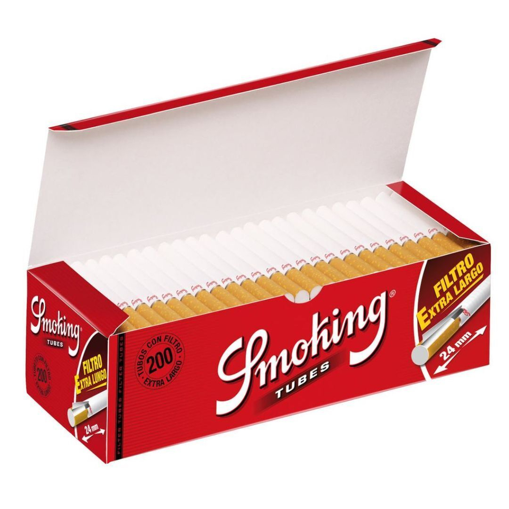Гильзы для сигарет "Smoking" Extra Long Filter 200шт. Товар уцененный