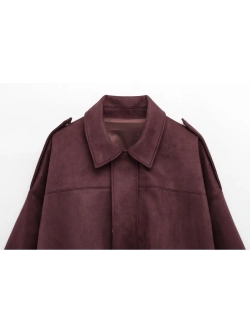 Куртка-бомбер оверсайз