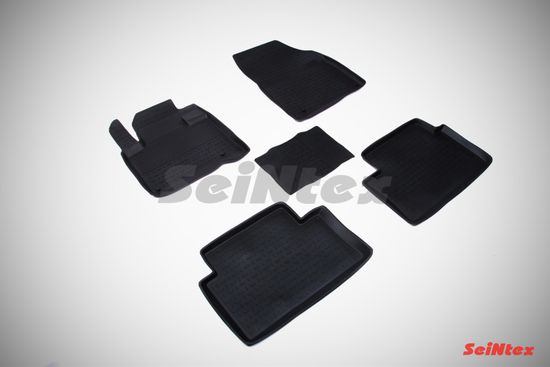 Резиновые коврики в салон Citroen C5 (2008-2017) "Высокий борт"