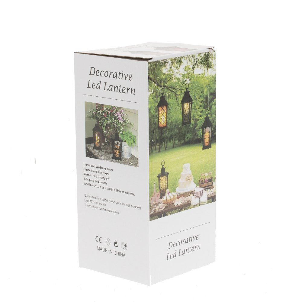 GAEM Изделие декоративное "Фонарь" (подсветка, 3xAAA не прилаг.), L13 W13 H35 см