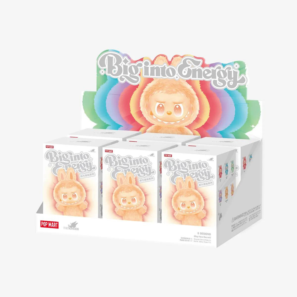 Labubu Big into Energy box 6pcs (6 штук)