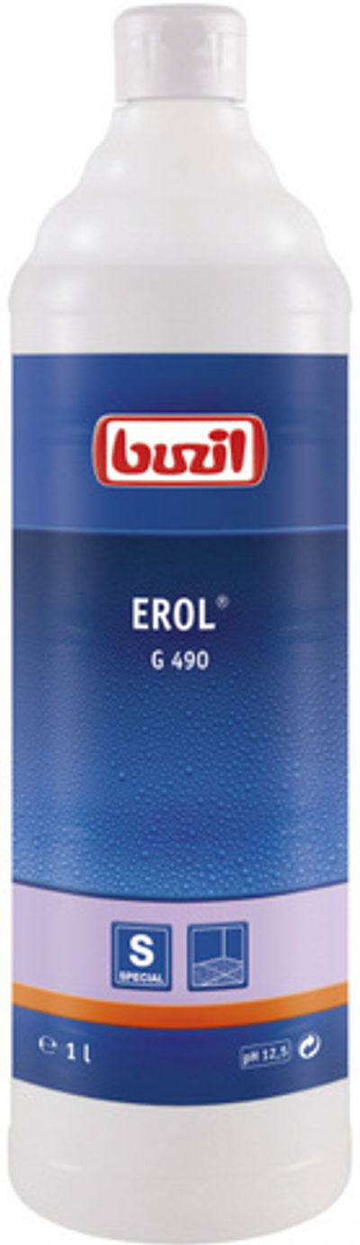 Erol, сильнодействующее щелочное чистящее средство, Buzil 1 л.