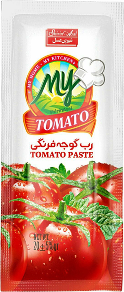 Новинка 2024 г.Халал Томатная паста, 70 грамм , My Tomato, дой-пакет 5шт. в заказе Иран
