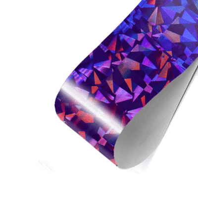 Фольга с крупным переливом "Фиолетовая"