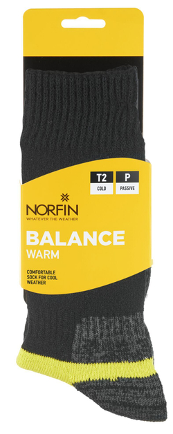 Носки Norfin T2P BALANCE WARM CREW р.(39-41) M