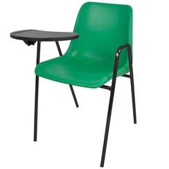 Стул Vicenza (На 4 ножках с подлокотниками и пюпитром - BLACK)