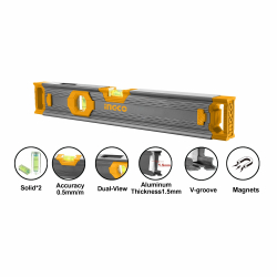 Уровень с магнитом усиленный 40 см