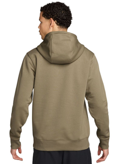 Куртка теннисная Nike Court Heritage French Terry Tennis Pullover - neutral olive/medium olive