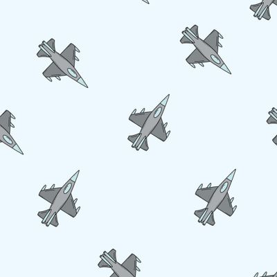 Военный игрушечный самолет