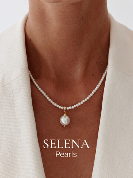 91003187 Колье Selena Pearls