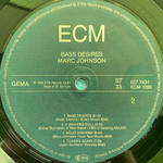 Marc Johnson ‎– Bass Desires (Германия 1986г.)