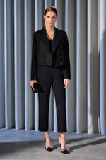 1842 Жакет женский (черный)