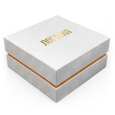 Футляр картонный с прослойкой, серия "Степ", 80х80х40 мм