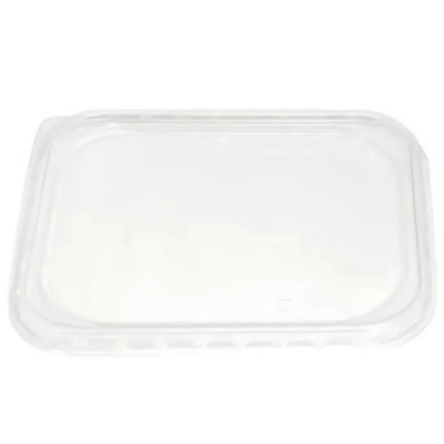 Крышка пластиковая 125*100 мм. для алюминиевой формы 250 мл. 125*98*35 мм., (100/1200 шт.) ГОРНИЦА 402-755