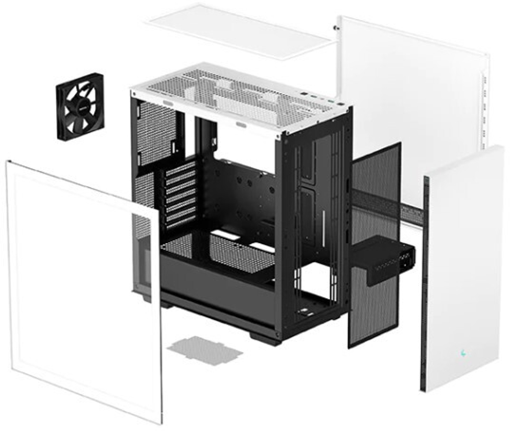 Корпус eATX Deepcool CH510 WH
