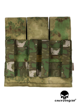 Подсумок для 3 магазинов EmersonGear LBT Style 7.62 Triple Magazine Pouch (EM9061ATF). Мох