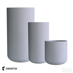 Кашпо TOPPER SHALE D40 H60