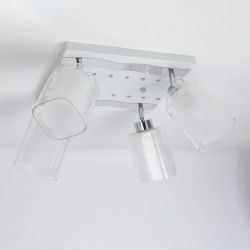 Citilux Прима CL160241 Люстра с поворотными плафонами Белая Хром