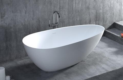 Ванна из литого камня Salini PAOLA BASSA 101611M Матовая 160 x 77 см.