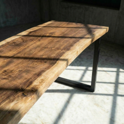 Стол водопад из термо ореха