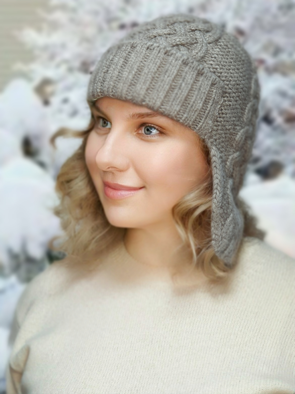 Шапка ушанка АЙС (Флис)