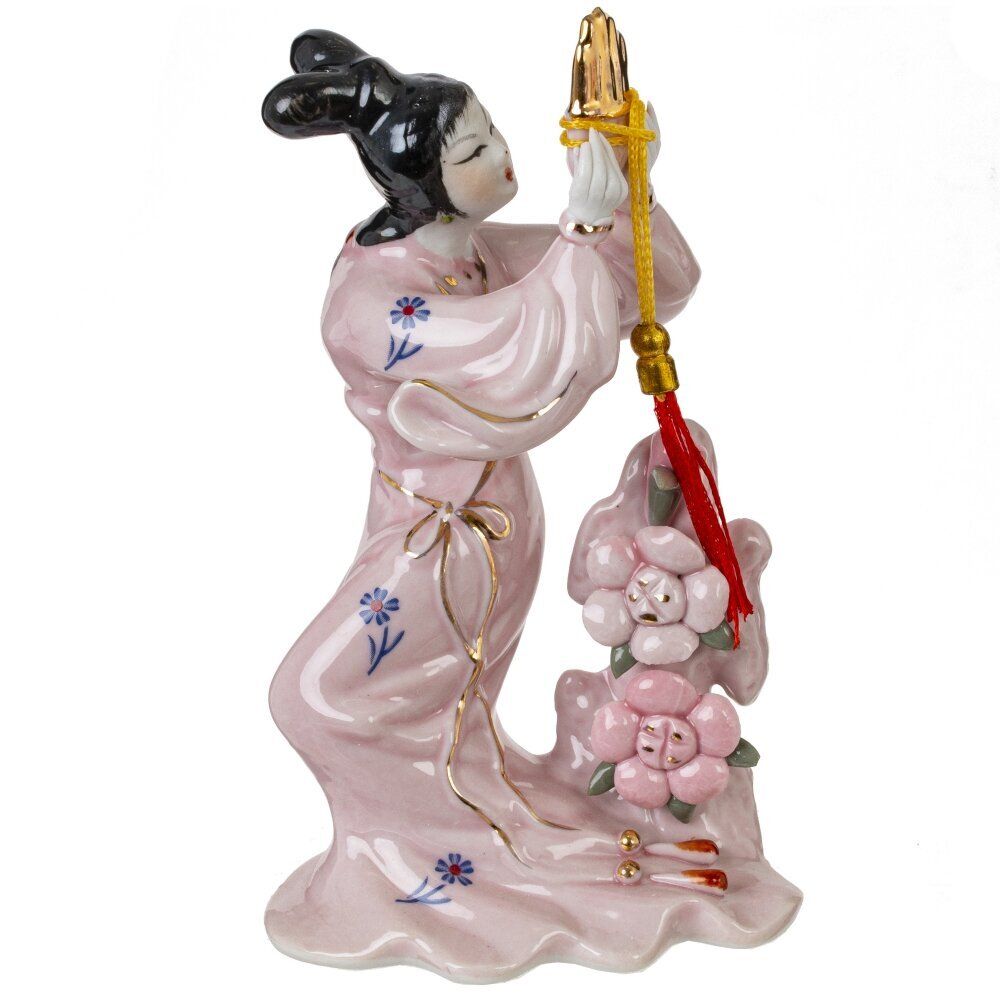 GAEM Фигурка декоративная "Гейша" (блок 4 шт), L11,5 W6,5 H15 см, 4в.