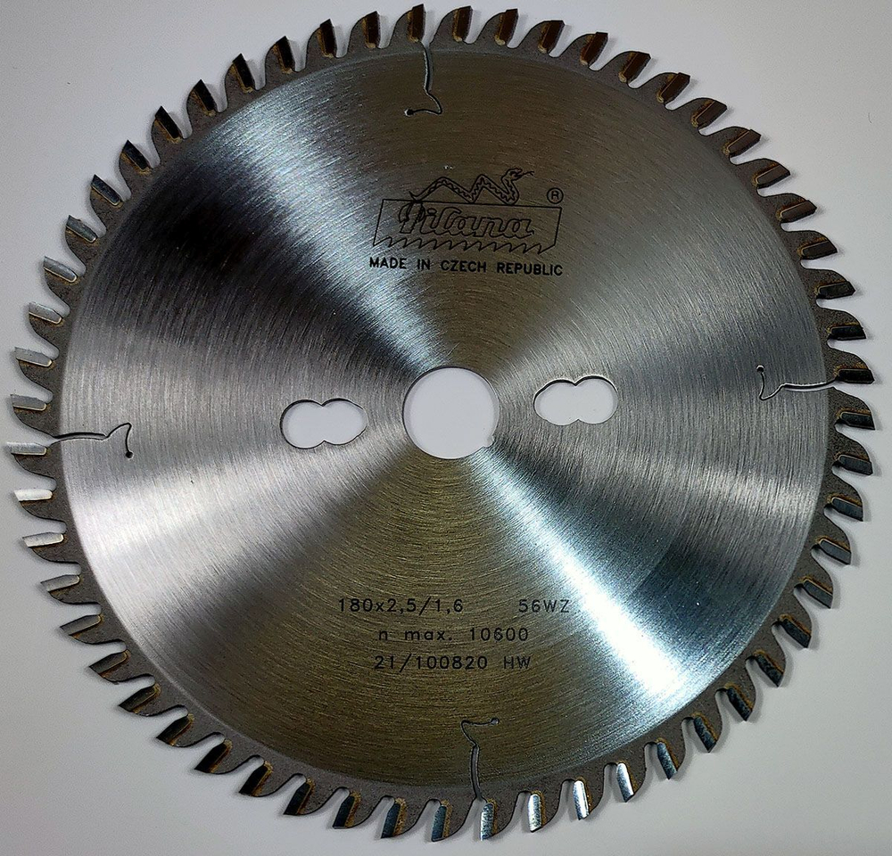 Пила дисковая TCT "Pilana" 180x2.5/1.6x20 z56 81-11 WZ